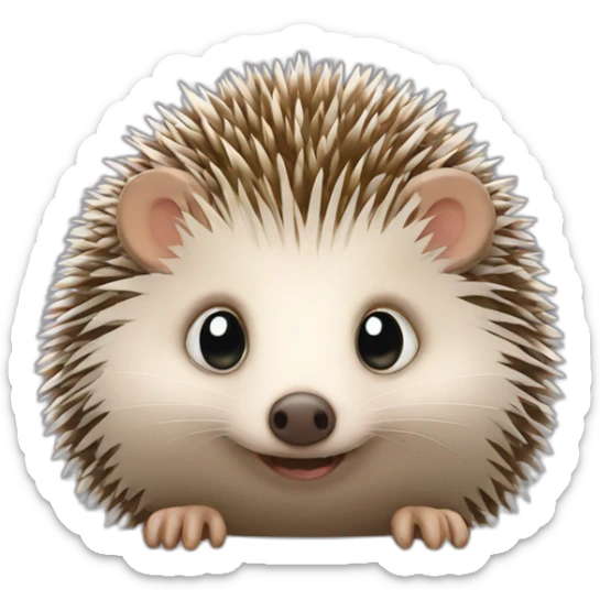 hedgehog sticker