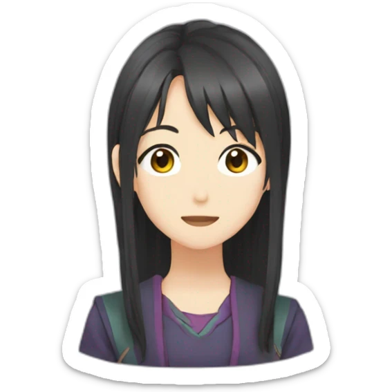 Kino nakano de la serie de anime de las quintillizas sticker