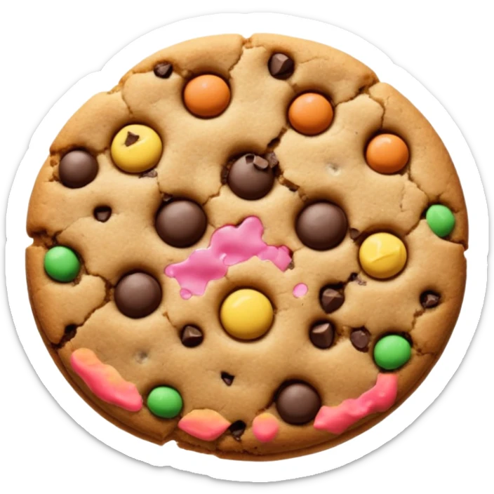 More like the last picture but less saucy and more crumbly  sticker