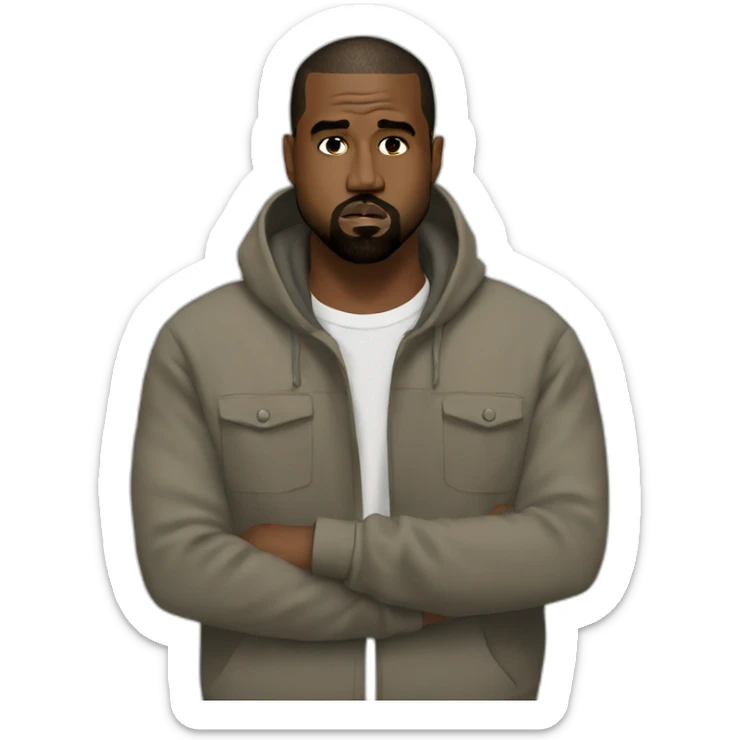 Kanye west sticker
