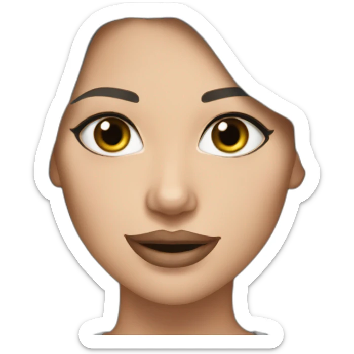 Anastasia Steel from 50 shades of gray sticker