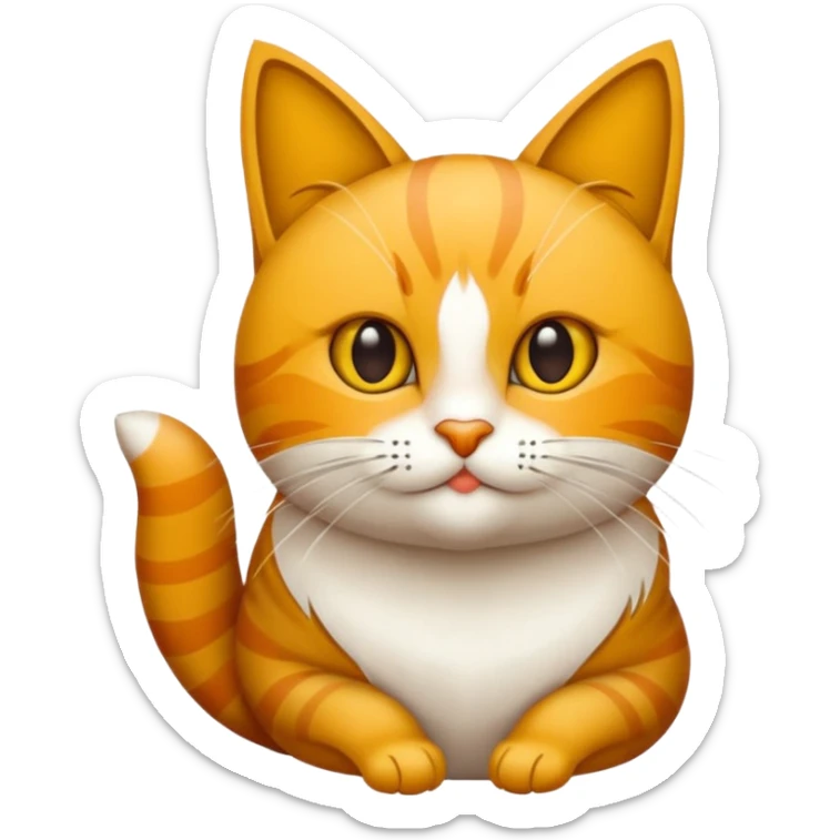 Elinde bicak olan caliko cinsi bir kedi tasma vs hiç bir sey olmasın üstünde bıçağı elinde tutsun gözleride bal rengi sticker