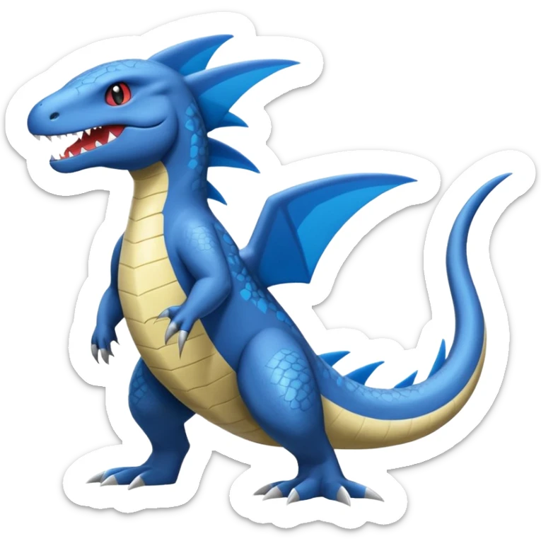 Latios-Gabite-Croconaw-Salandit-Helioptile-fusion (full body) sticker