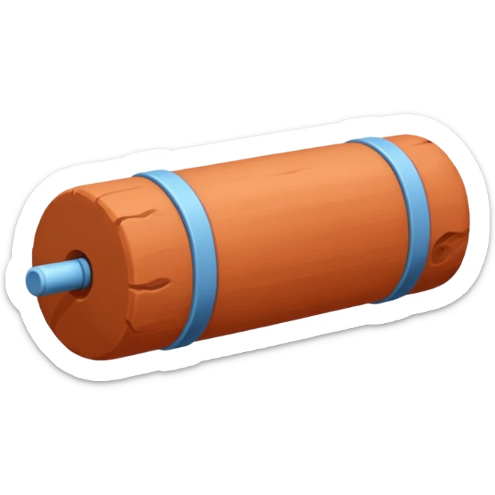 I would like an icon about yoga pillow called bolsters. My main color is terracotta. You can have a look on www.lesbarbaries.fr sticker