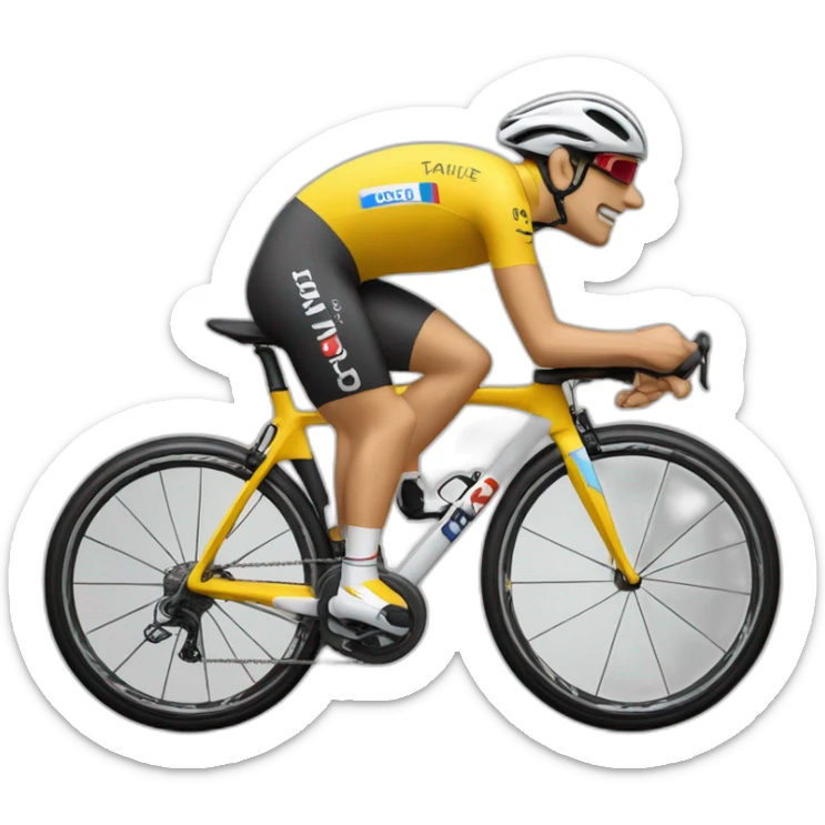 Faire un tour de France pour la France sticker