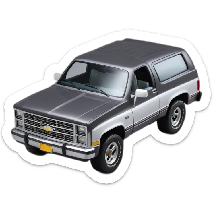 isometric; used 1991 Chevrolet Blazer for sale in Atlanta on eBay sticker