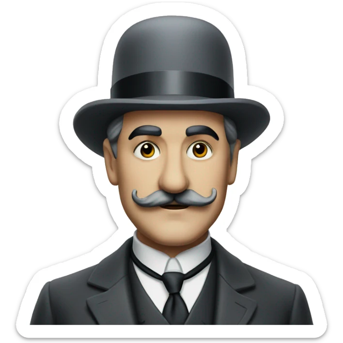 Poirot  sticker