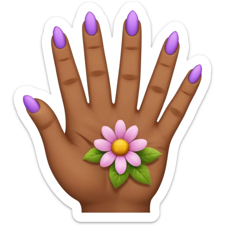 💐 and middle fingers remove the person more flowers, middle fingers only with non metallic hands. Top left is closest so far. Fix so that there are five fingers not six and the middle one shoulder be up sticker