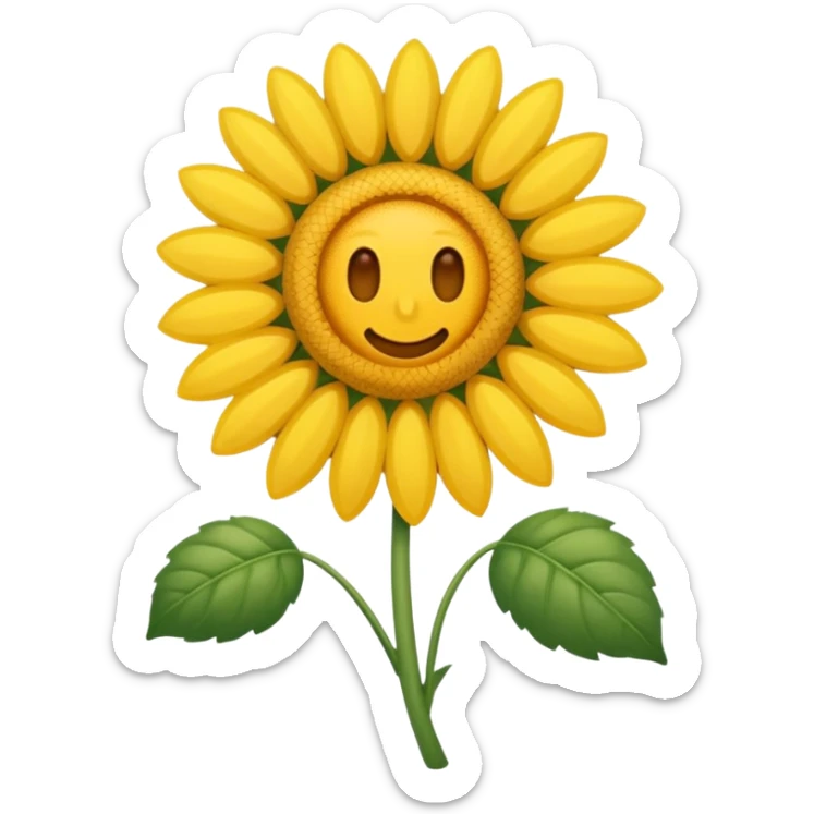 sonnenblumenstrauch  ohne personen, aber mit daum ok zeichen sticker