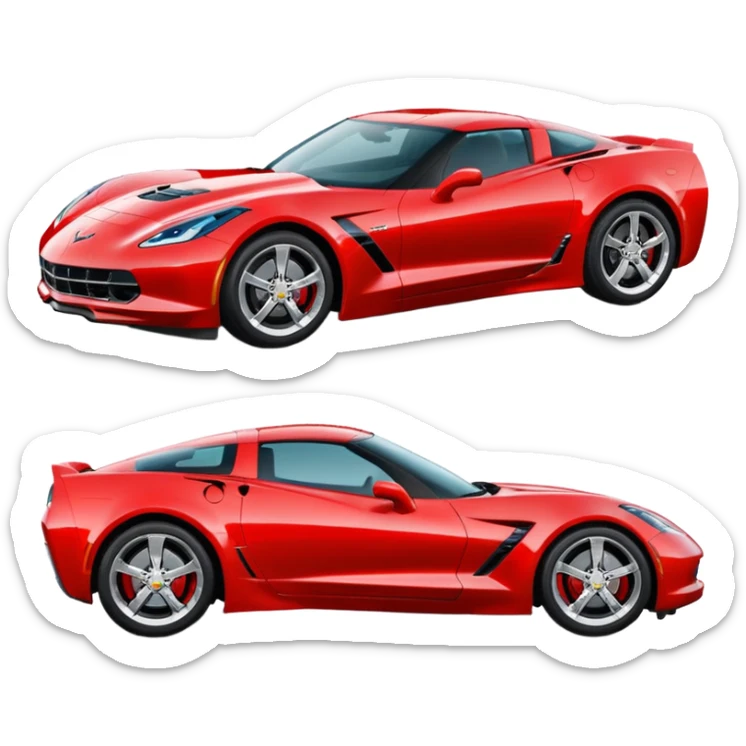 Corvette sticker