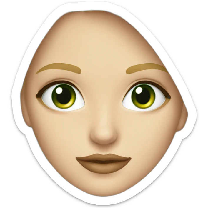 my beautiful blonde, green eyed, russian friend that look like a super model sticker