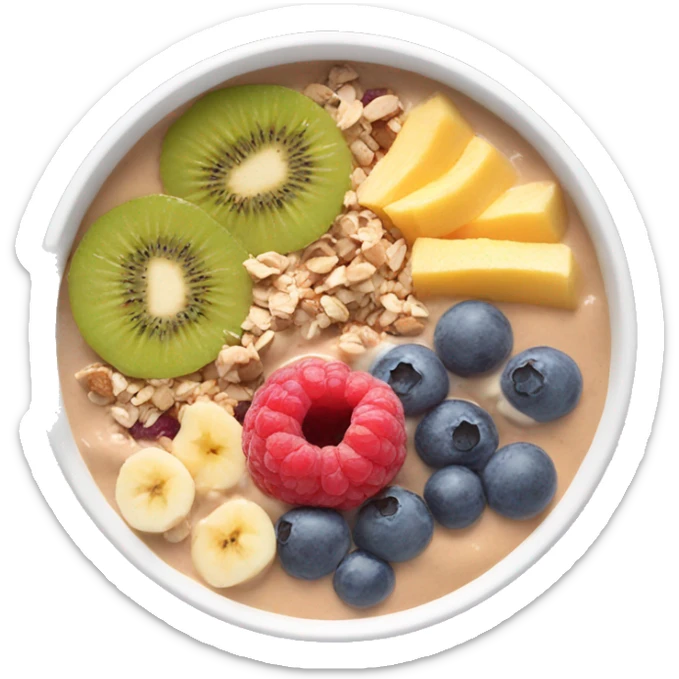 smoothie bowl sticker