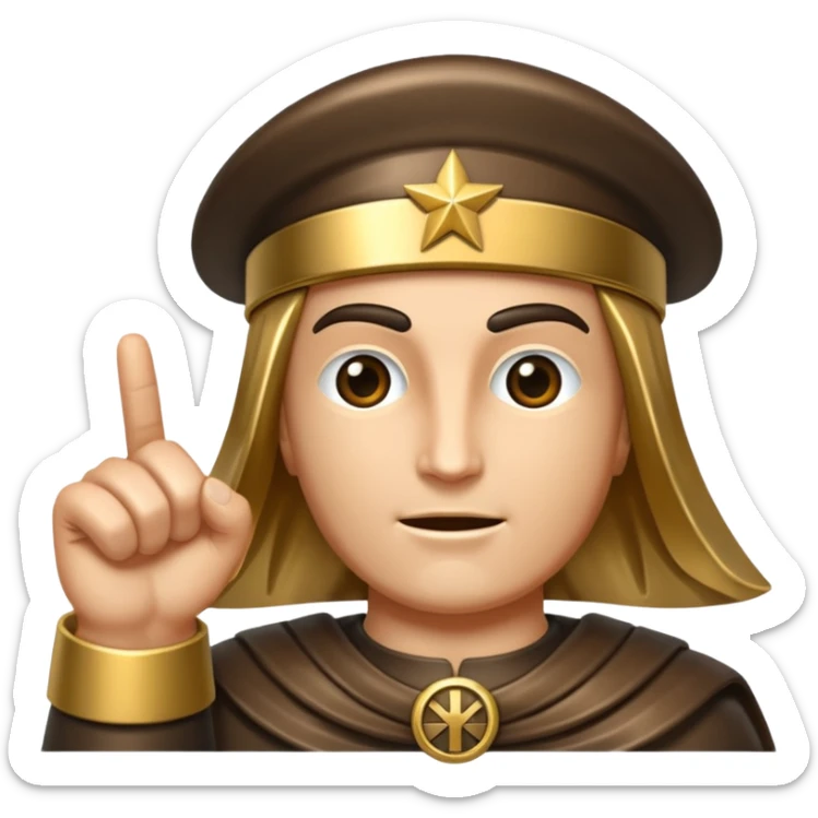 voglio il fascio littorio in onore dell'antica roma sticker