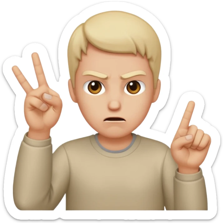 husky dislike) 	•	✌️ (peace) 	•	🤌 (móc mỉa) 	•	🙏 (cầu xin) 	•	😿 (năn nỉ, tội nghiệp) 	•	👊 (đấm) 	•	🤯 (vỡ não) 	•	🖕 (cà khịa kiểu ác liệt luôn) sticker