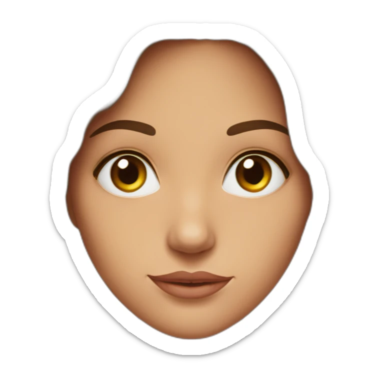 my-beautiful-brunette,-hazel-eyes,-with-beautiful-hair, -sign-says-no sticker