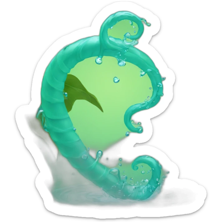 Water Tendril sticker
