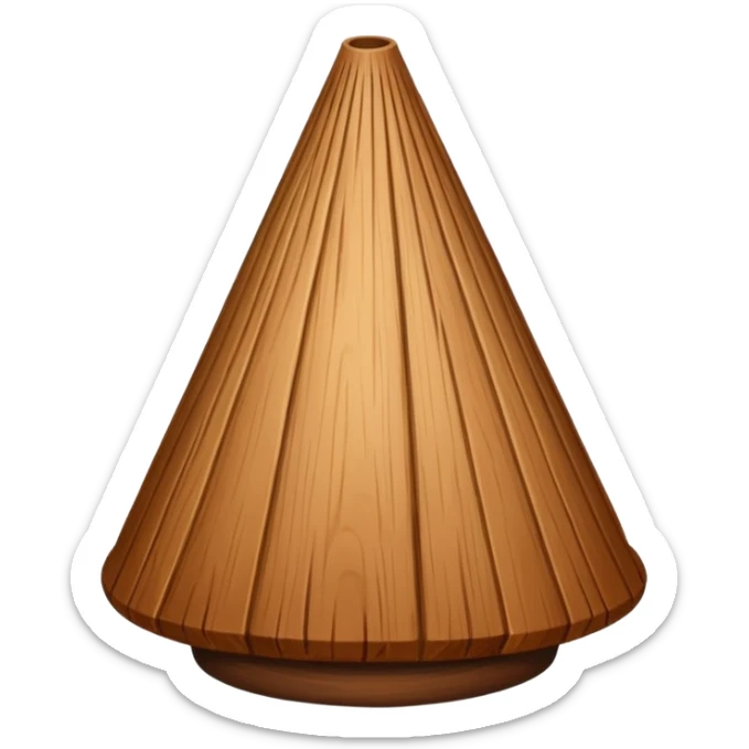 Generate for me an emoji about the authentic Assyrian musical wood wind instrument the Zorna sticker