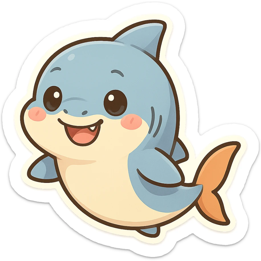 Baby shark sticker