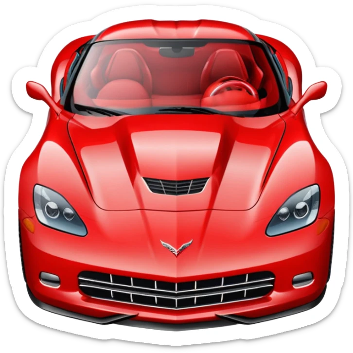 Corvette sticker
