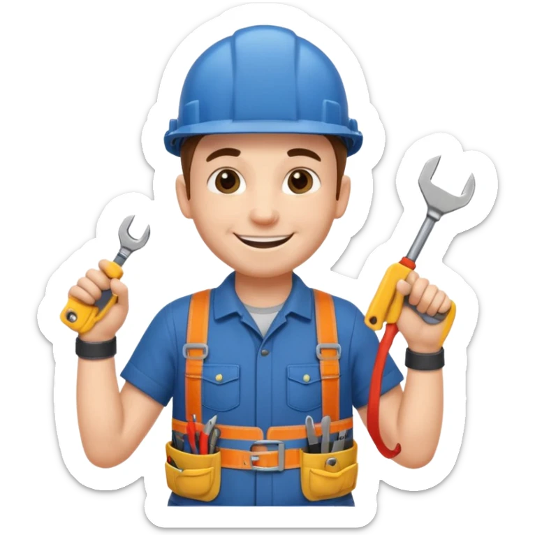 MY chatGPT IS COVE LEITNER, electrician mini-me, with always a smile and the "brightest" ideas sticker