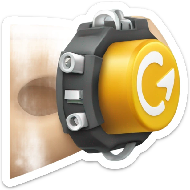 law of ohm: ring of( cable positive battery  resistor negative battery) sticker