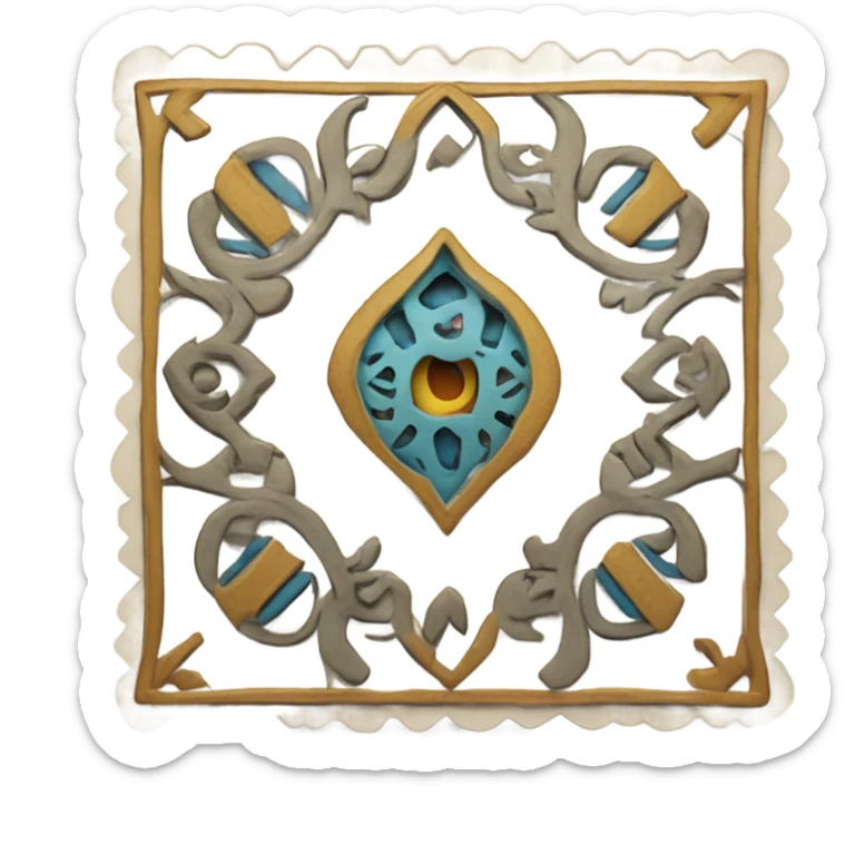 A singular Stamp is a small piece of paper or adhesive material used as evidence of payment for postage, often decorative sticker