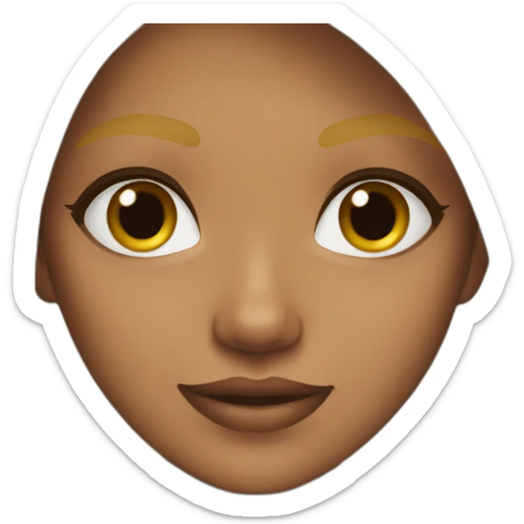 Are you girl with brown eyes and blonde hair sticker