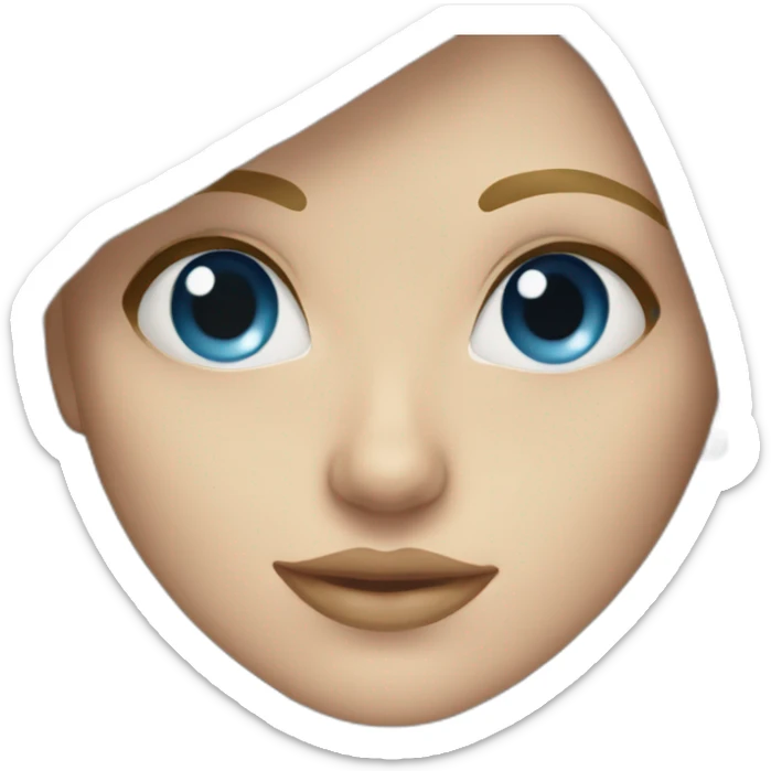 blue eye female-photographer-taking-a-picture-light-skinned-long-blonde-hair sticker