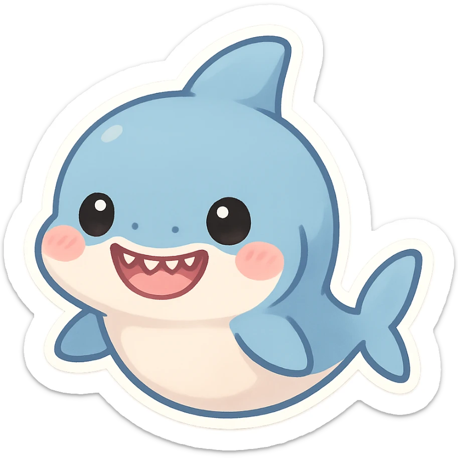 Baby shark sticker