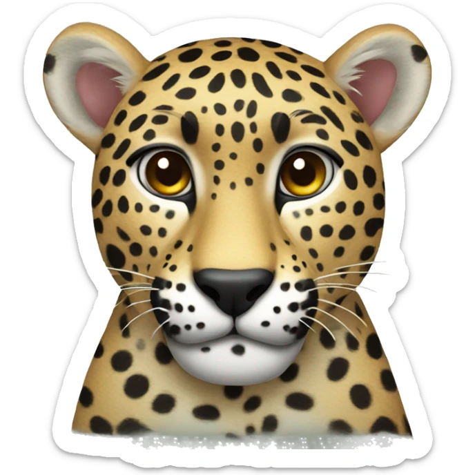 spotted jaguar sticker