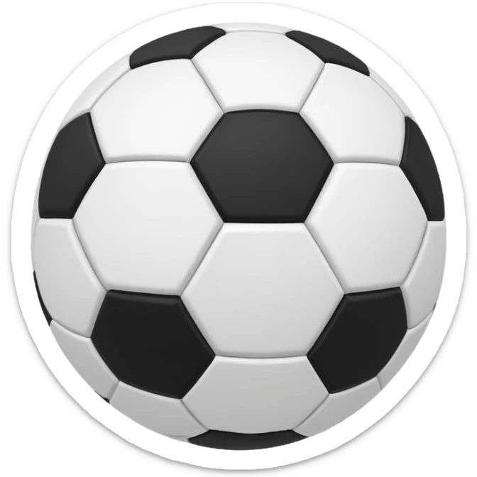 that's very good but make the soccer ball normal, not deformed, and the wind should be a slight touch of it, not too much, just a little trail of wind sticker