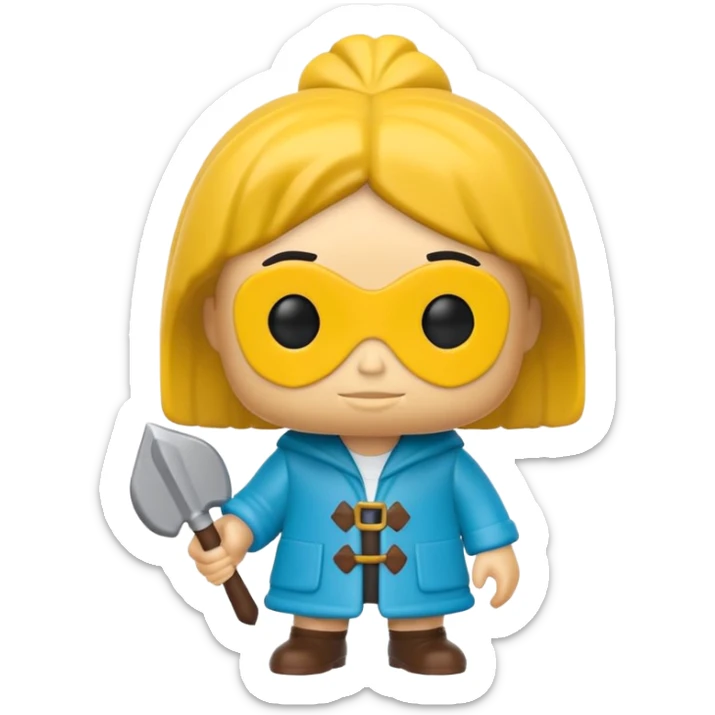 Wygenerenuj figurke funko pop bagiego i madzi sticker