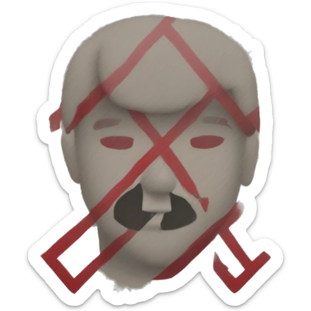 sign prohibiting the entry of minors under 18 years of age sticker