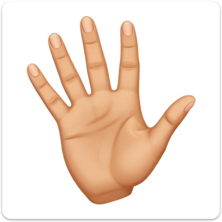 Khalas like the Arabic word but in a hand motion for a emoji  sticker