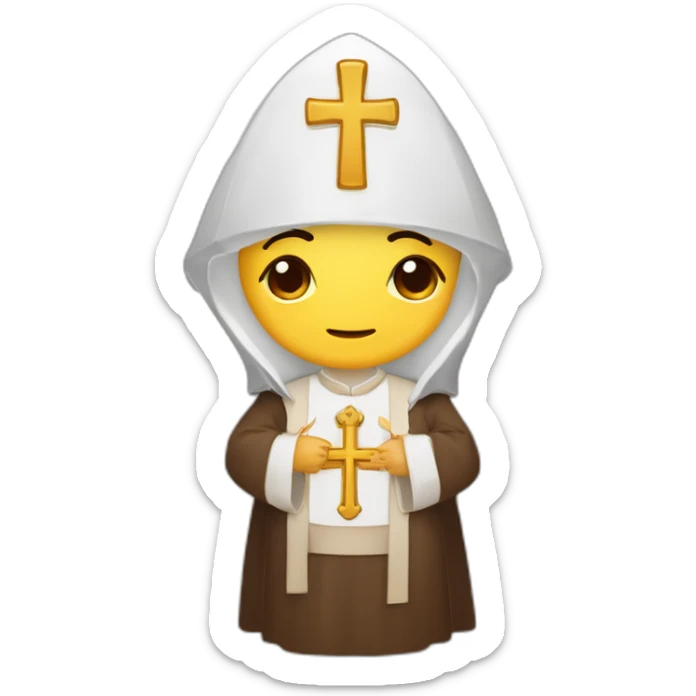 Sacerdote de los sagrados corazones de Jesús y María  sticker