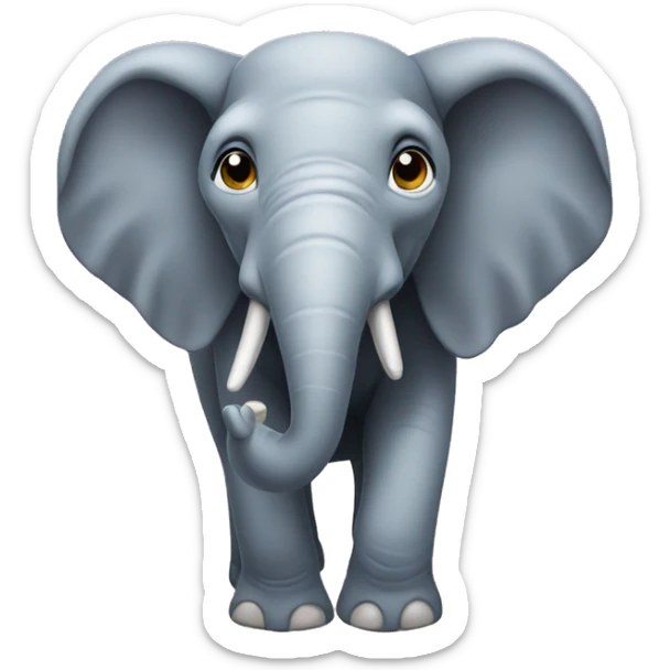 Elefant sticker