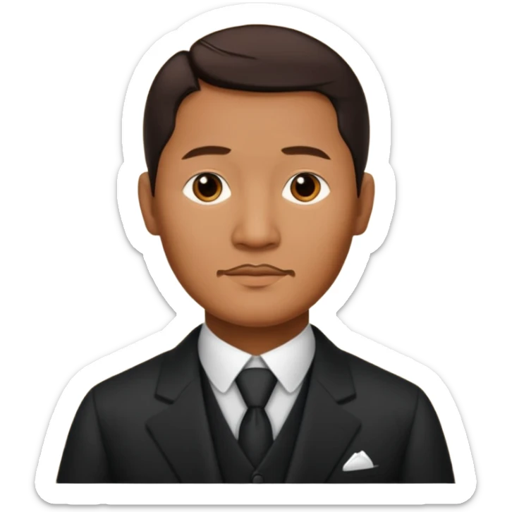 Jose Rizal. The national hero of the Philippines sticker