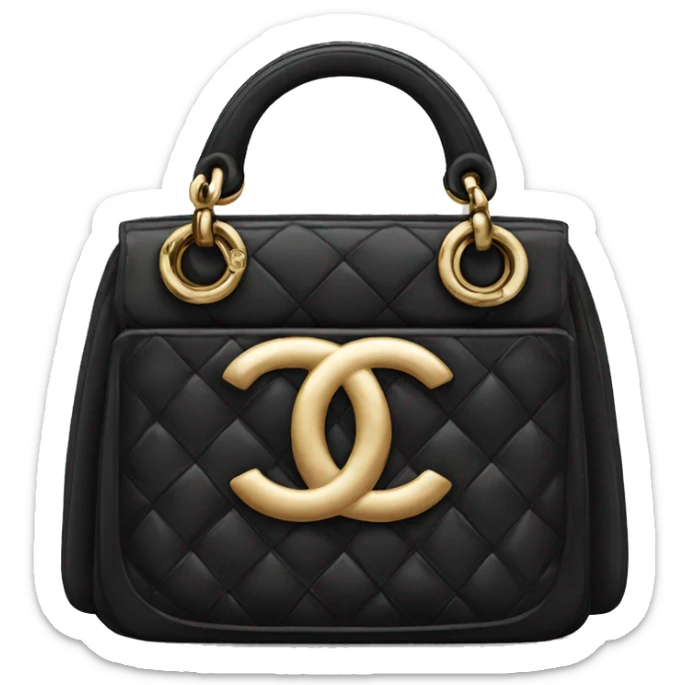 chanel bag sticker