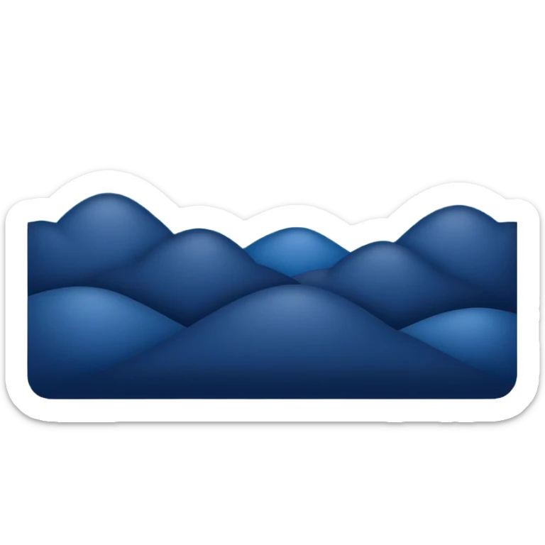 Night sky with stars for 'As Long As You Love Me' by Backstreet Boys sticker