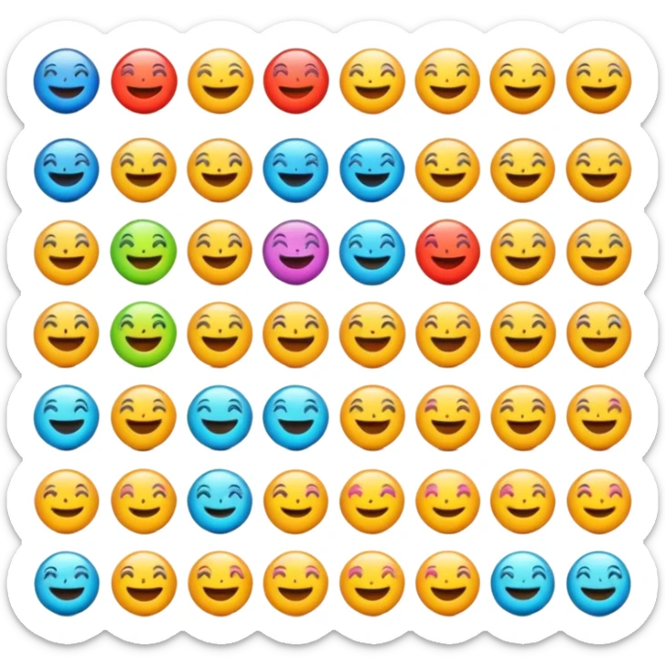 Curves emojis sticker