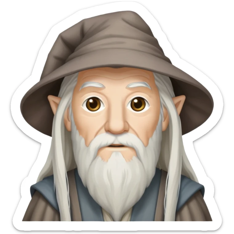 Gandalf from The Lord of the Rings sticker