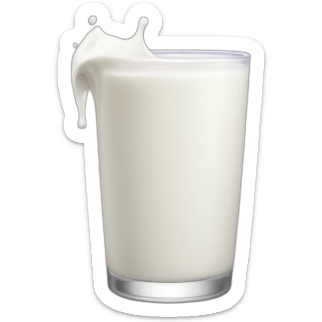 MILK  sticker