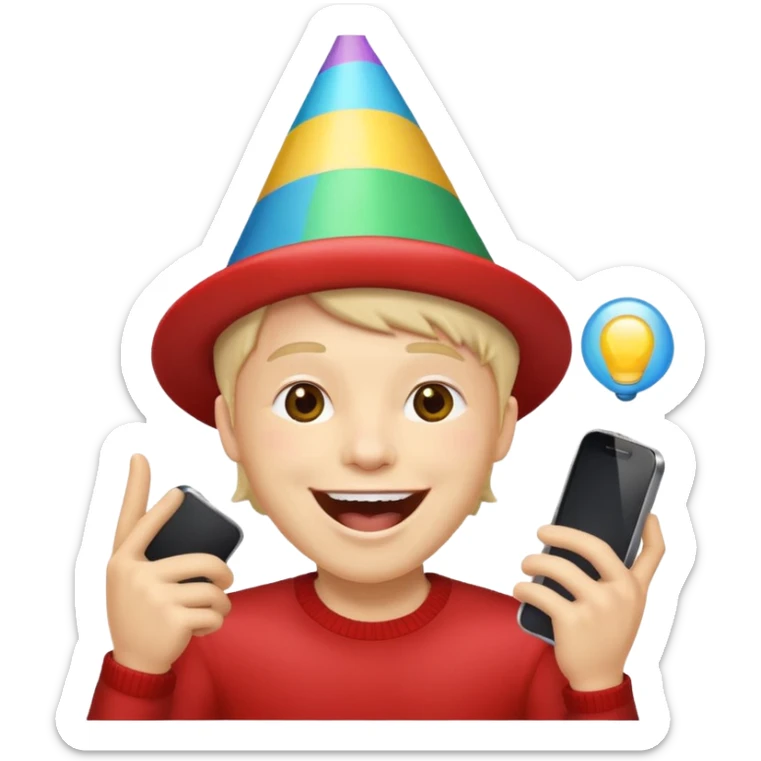 Creat a funny emoji for my tiktok fan club sticker