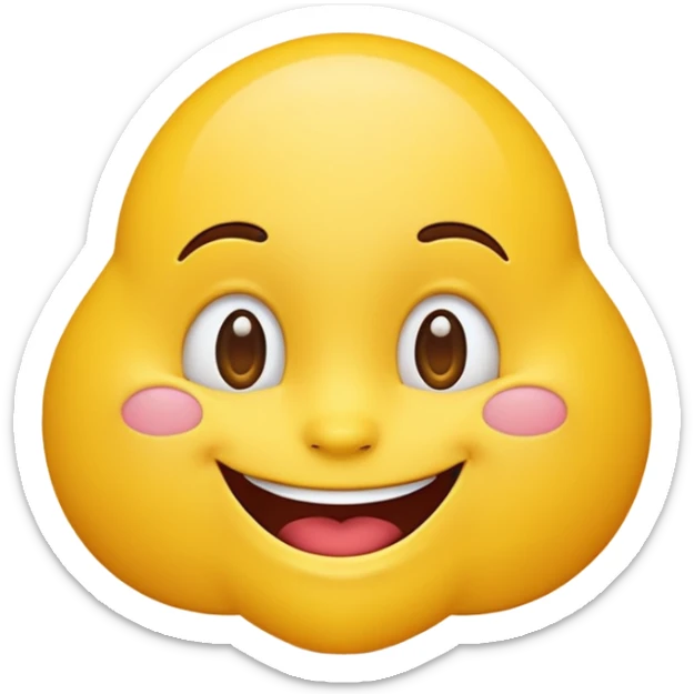 Curves emojis sticker