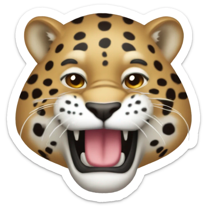 peut tu me faire des emojis de jaguar de tout les expressions facials possible  pas trop réalisme  pour mon serveur discord communautaire  sticker