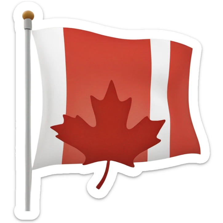 Flag of Canada sticker