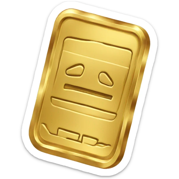 gold EMV chip sticker