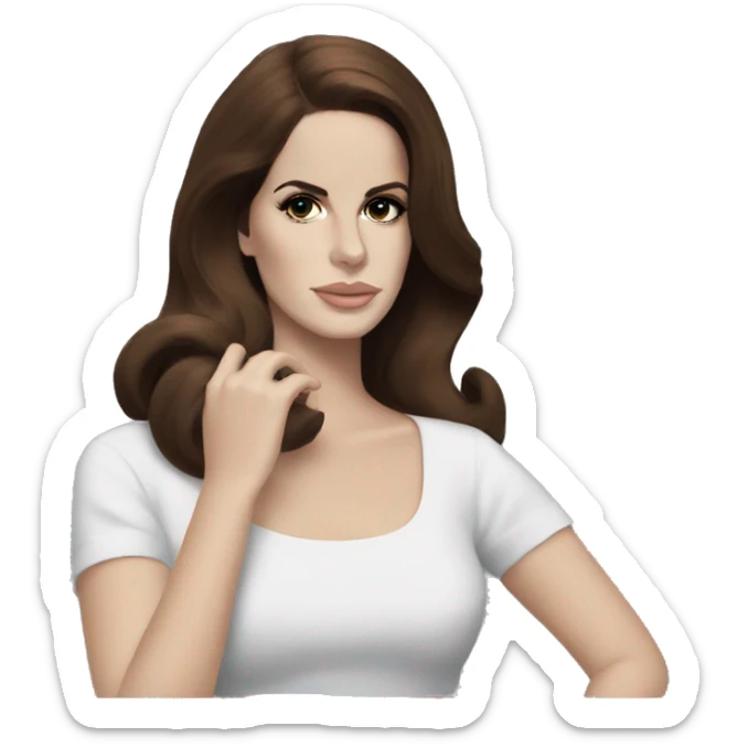 lana del rey sticker
