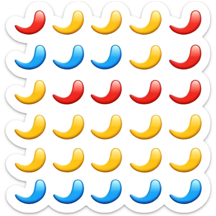 Curves emojis sticker
