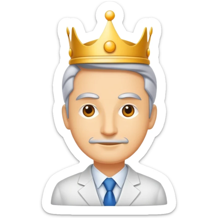 PRG Character: The Strategic Leader is a charismatic and organized leader who combines the ability to create order within a team and inspire it to achieve common goals. This character is a master of balancing internal structure and external influence. sticker